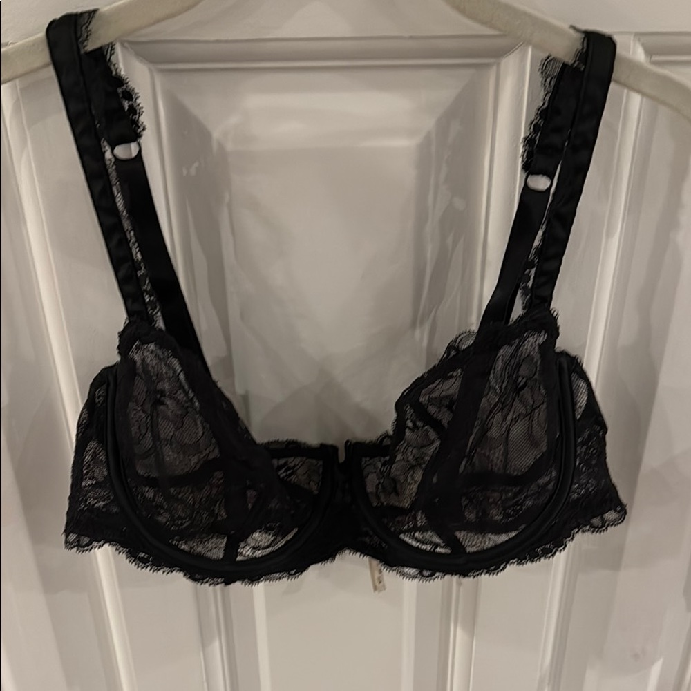 Chantelle Black Lace Underwire Bra